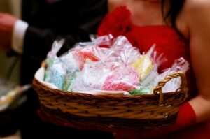結婚式のお見送り