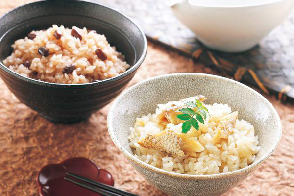赤飯＆鯛めし