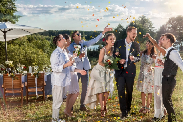 海外の結婚パーティー