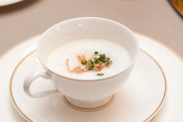 温かいスープ