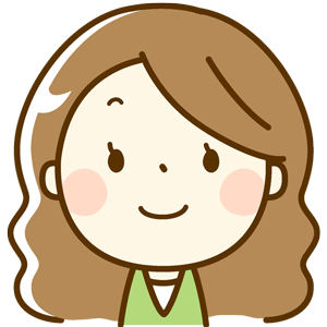 若い女性のイラスト