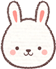 うさぎのイラスト