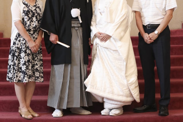 結納の写真