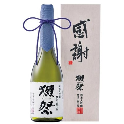 旭酒造「獺祭 磨き二割三分 720ml 木箱入「感謝」」