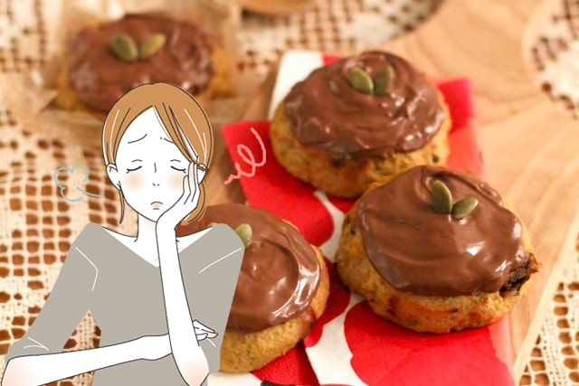 失敗例3 チョコが溶けて台無しに