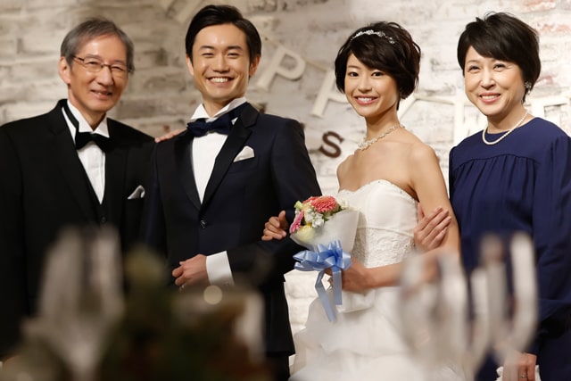 新郎新婦さまと家族