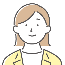 若い女性のイラスト
