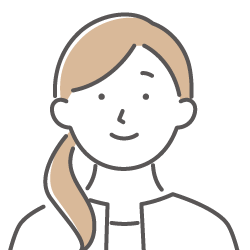 若い女性のイラスト
