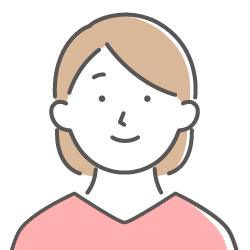 若い女性のイラスト