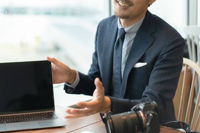 カメラマンとの打ち合わせ