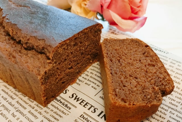 チョコレートのパウンドケーキ
