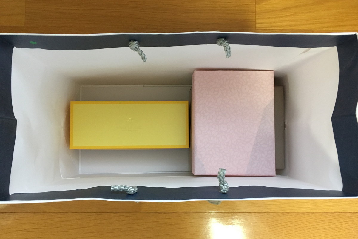 どらみんさんの貰った引き出物の中身
