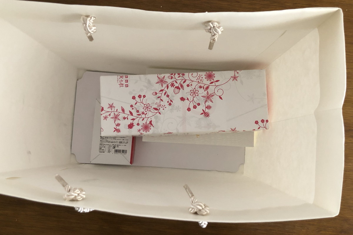 にゃっきさんの貰った引き出物の中身