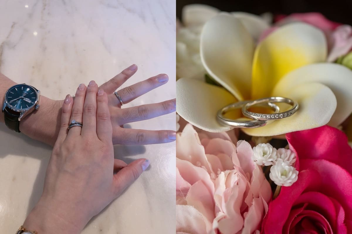 moeさんの結婚指輪（銀座ダイヤモンドシライシ）と婚約指輪（Cartier）の口コミ