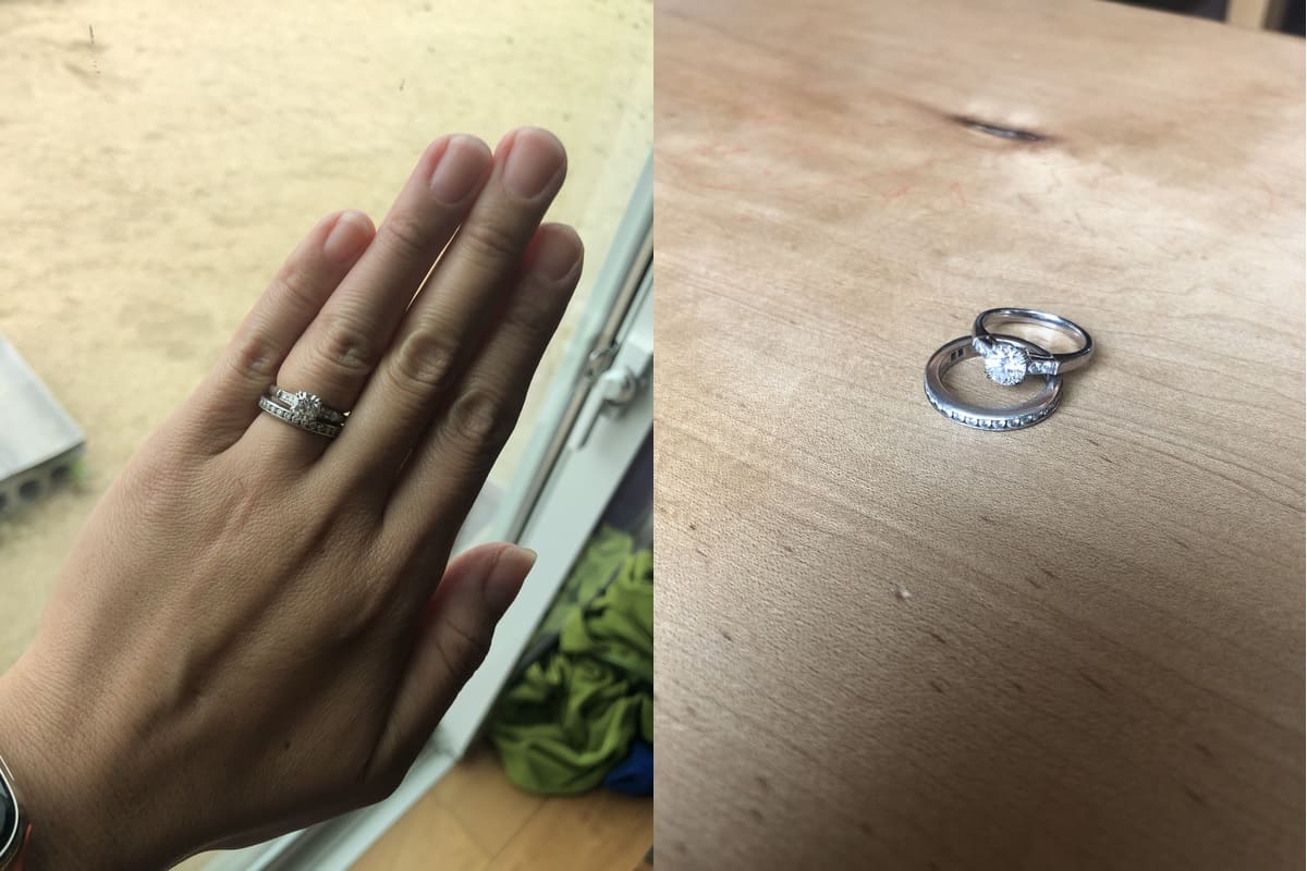 松本さんの結婚指輪と婚約指輪Harry Winston（ハリー・ウィンストン）の口コミ