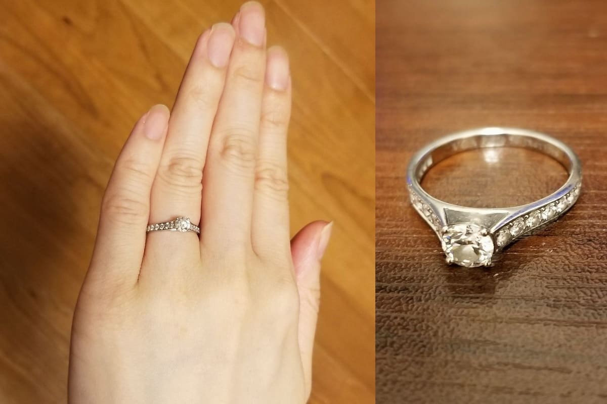 るしいるさんの結婚指輪（ティファニー）と婚約指輪(ヴァン クリーフ＆アーペル) の口コミ