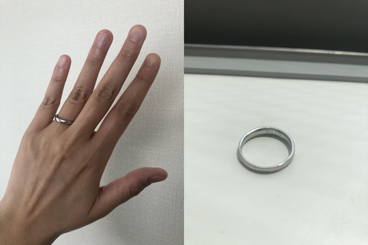 mayaさんの結婚指輪