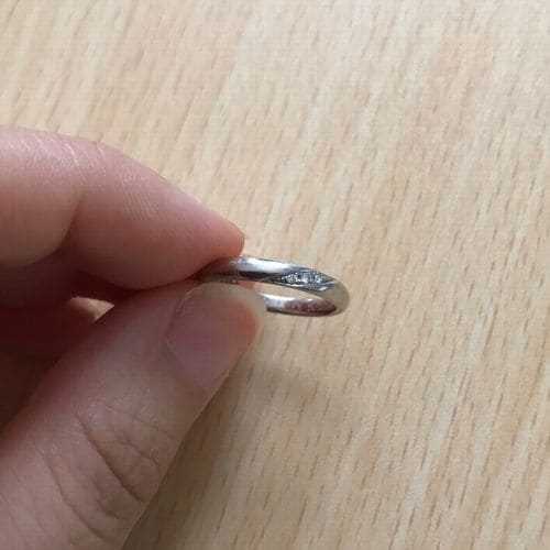 かなさんの結婚指輪